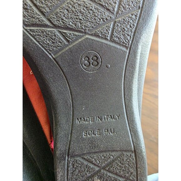 Leather Spring Step Women's Ceri Flat Sandal made in Italy size 7.5 - Picture 10 of 16